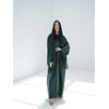 DUBAI PLAIN GREEN ABAYA