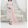 ORGANZA FLORAL PARTY WEAR WITH CLUTCH