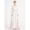 TK LONG SLEEVE MAXI CREPE