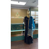 DUPATTA NET W GOLD MIRROR