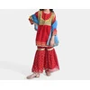 KIDS CHIFFON RED GOLD
