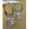 BLACK JHUMKA LARGE