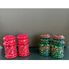 PAKISTANI TRUCK ART SALT AND PEPPER SHAKER SET