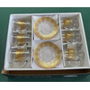 TEA CUP GLASS SET HEAVY DUTY 12PCS 5OZ