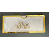 ELEGANT ACRYLIC BEST WISHES ENVELOPE