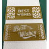 HEAVY ACRYLIC BEST WISHES ENVELOPE