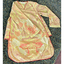 ​COTTON FANCY KURTI WITH STYLISH SIDES