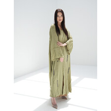 DUBAI OLIVE ABAYA
