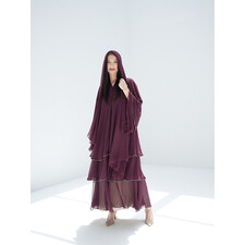 DUBAI MAROON ABAYA