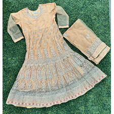 EMBROIDERED ANARKALI DRESS