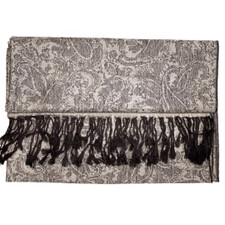 PASHMINA SOFT SILKY TWO TONE REVERSIBLE SHAWL WRAP SCARF
