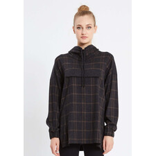 TK PLAID SWEATSHIRT