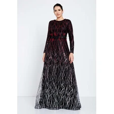 TK LONG SLEEVE MAXI DRESS