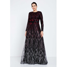 TK LONG SLEEVE MAXI DRESS