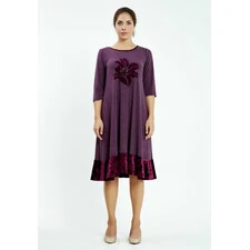 TK MID-LENGTH PLUS SIZE DRESS