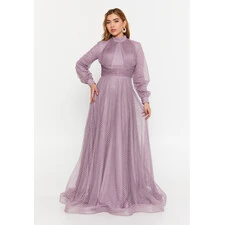 LONG SLEEVE MAXI MODEST DRESS
