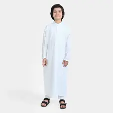 BOYS VISCOSE JUBBA OR THOBE 2PCS