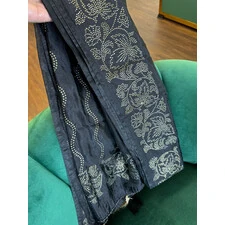 DUPATTA SILKY W BEADS