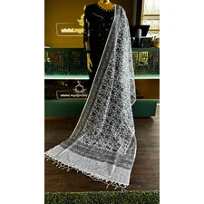 DUPATTA SOOTI BLOCK PRINT