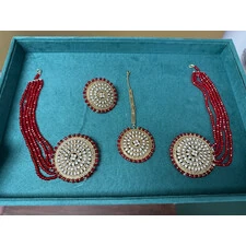 DESI SAHARA EARRING/TIKKA /RING