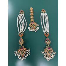 PAKISTANI TIKKA-EARRING SET