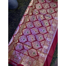 MEENAKARI KATAN SILK SAREE