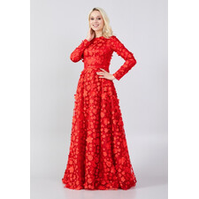 MODEST LONG MAXI GOWN
