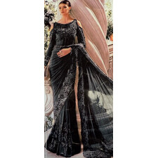 CHIFFON SAREE READY TO WEAR