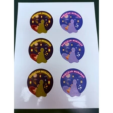RAMADAN ROUND STICKERS