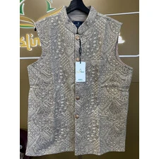 MEN EMBROIDERED WAISTCOAT