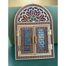 PAKISTANI TRUCK ART SMALL WALL HANGING MIRROR