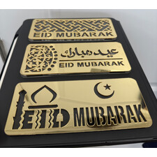 HEAVY ACRYLIC EID MUBARAK ENVELOPE