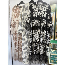 COTTON LONG DRESS