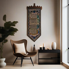 FOUR QUL SURAH WALL HANGING DECOR