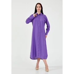TK LAVENDER BREEZE SHIRT DRESS