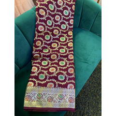 MEENAKARI KATAN SILK SAREE