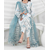 ORGANZA FLORAL PARTY WEAR WITH CLUTCH