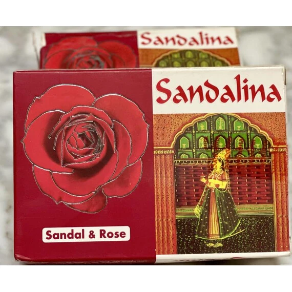 SANDALINA SANDAL & ROSE SOAP (150GM)