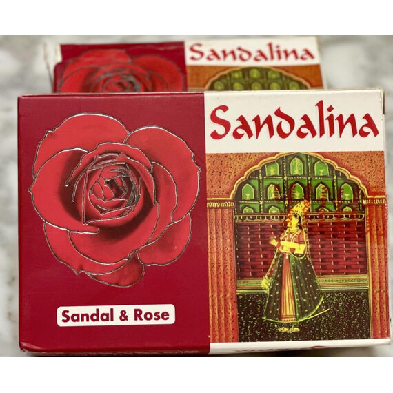 SANDALINA SANDAL & ROSE SOAP (150GM)