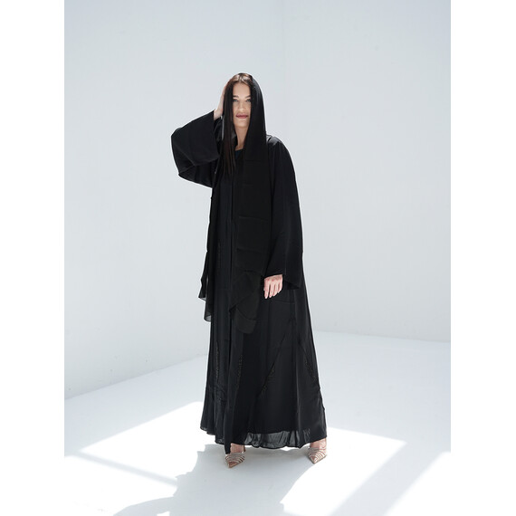 DUBAI BLACK NIDA ABAYA