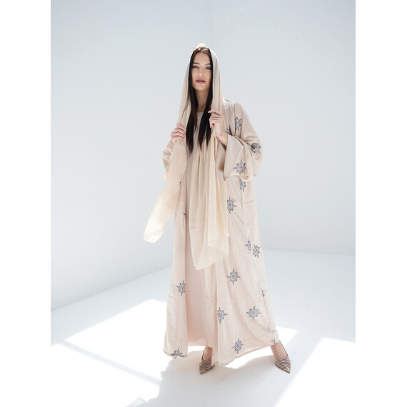 DUBAI BEIGE ABAYA