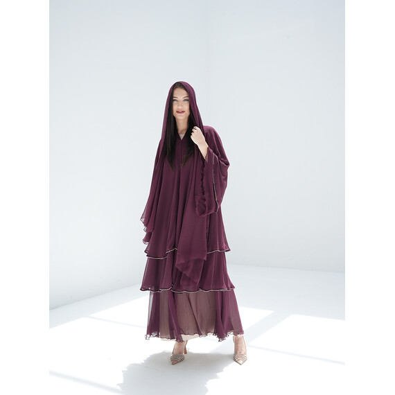 DUBAI MAROON ABAYA