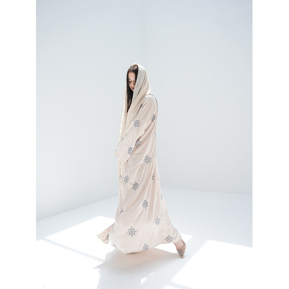 DUBAI BEIGE ABAYA