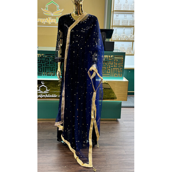 NET DUPATTA W MIRROR
