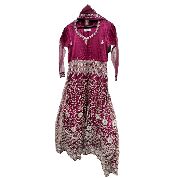 EMBROIDERED ANARKALI DRESS