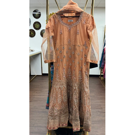 EMBROIDERED ANARKALI DRESS