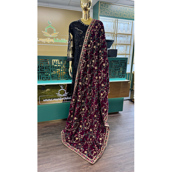 VELVET SHAWL / DUPATTA 65