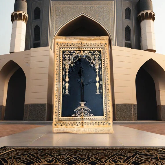 VELVET PRAYER RUGS (JANAMAZ)