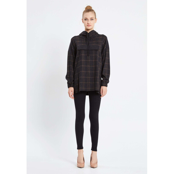 TK PLAID SWEATSHIRT