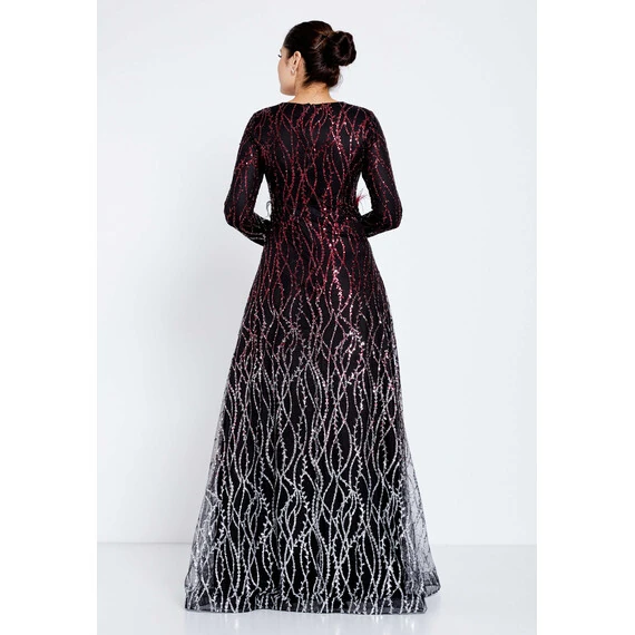 TK LONG SLEEVE MAXI DRESS